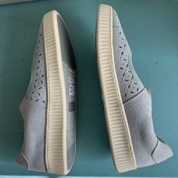 NWT White Mountain Mary Jane Sneakers Double Round Toe Size 7 Suede NEW - Picture 8 of 11